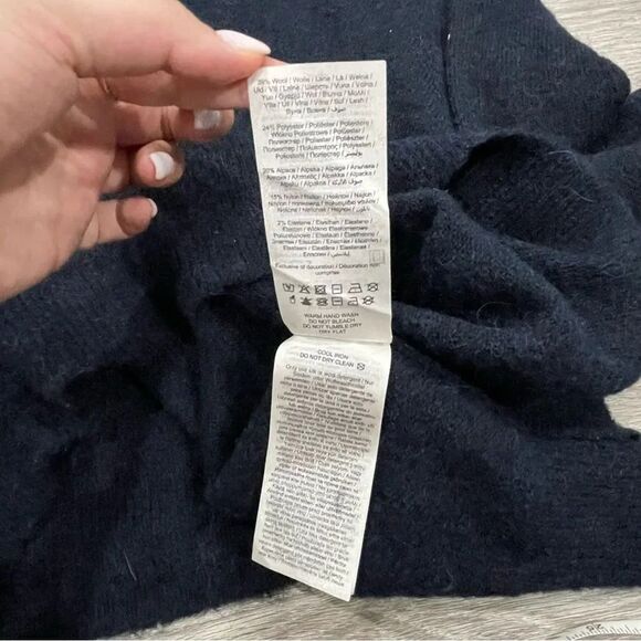 Selected Femme NWT LULU O-NECK NOOS - Jumper Sapphire melange Navy XL - Picture 6 of 15